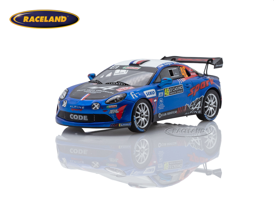 Alpine A110 Rally RGT Spark 18° Rallye Monte Carlo 2022 2° RGT