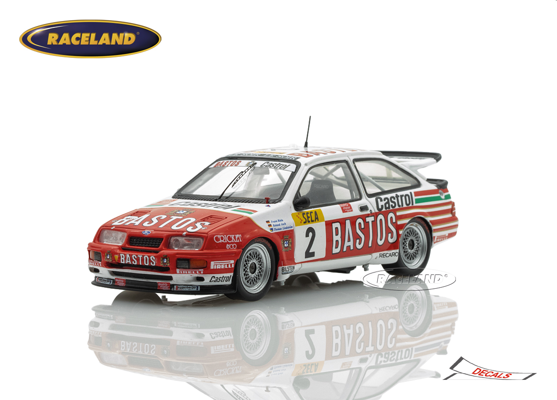 Ford Sierra RS500 Cosworth Bastos Castrol Racing Team 3° 24H Spa 1990
