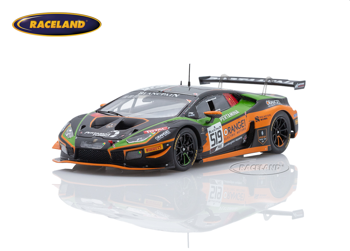 Lamborghini Huracan GT3 Evo Orange 1 FFF Racing 21° 24H Spa 2019