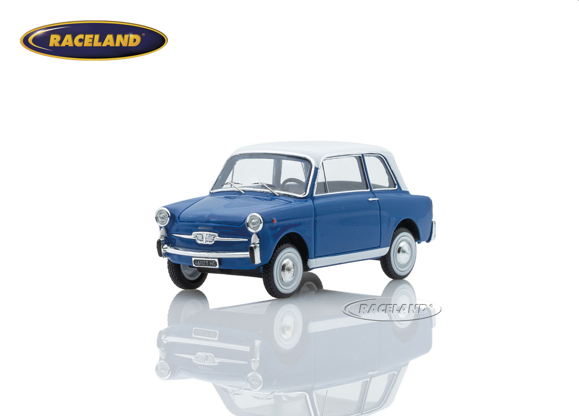 Autobianchi Bianchina Berlina Coupe 1962 - blau/weiß