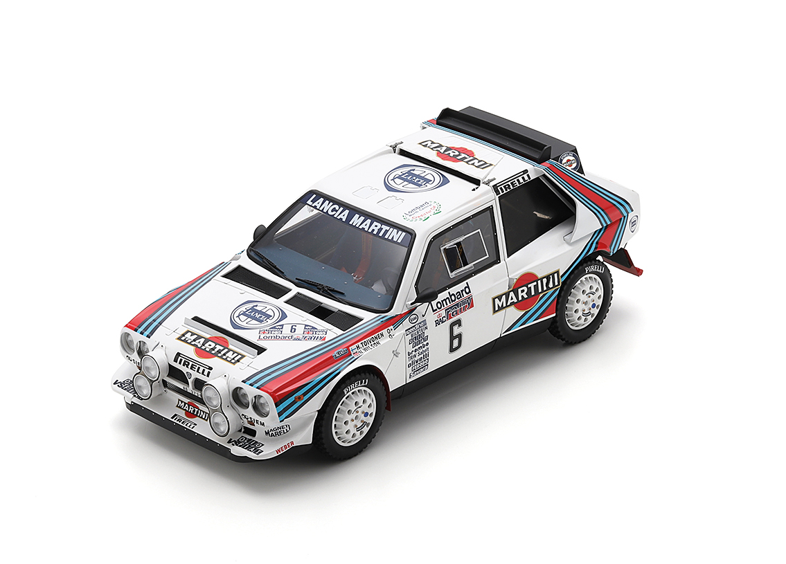 Lancia Delta S4 Lancia Martini winner RAC Rallye 1985