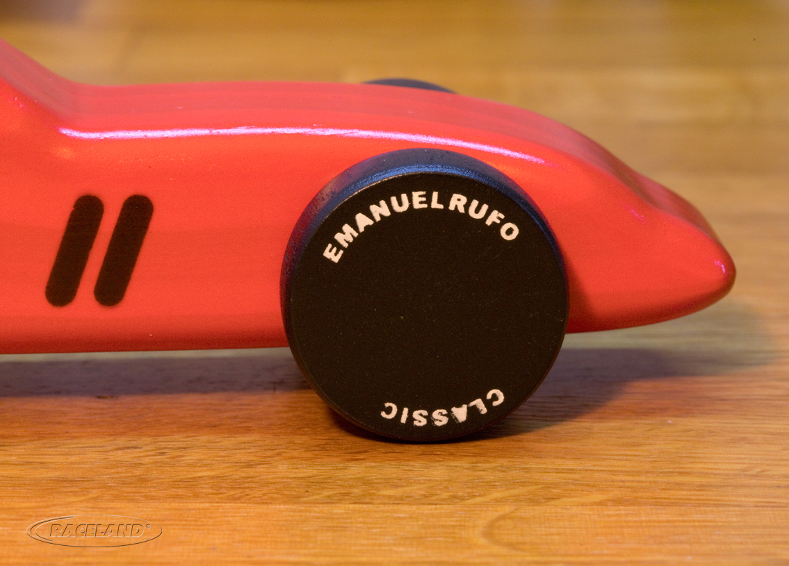Wooden toy racer no.23