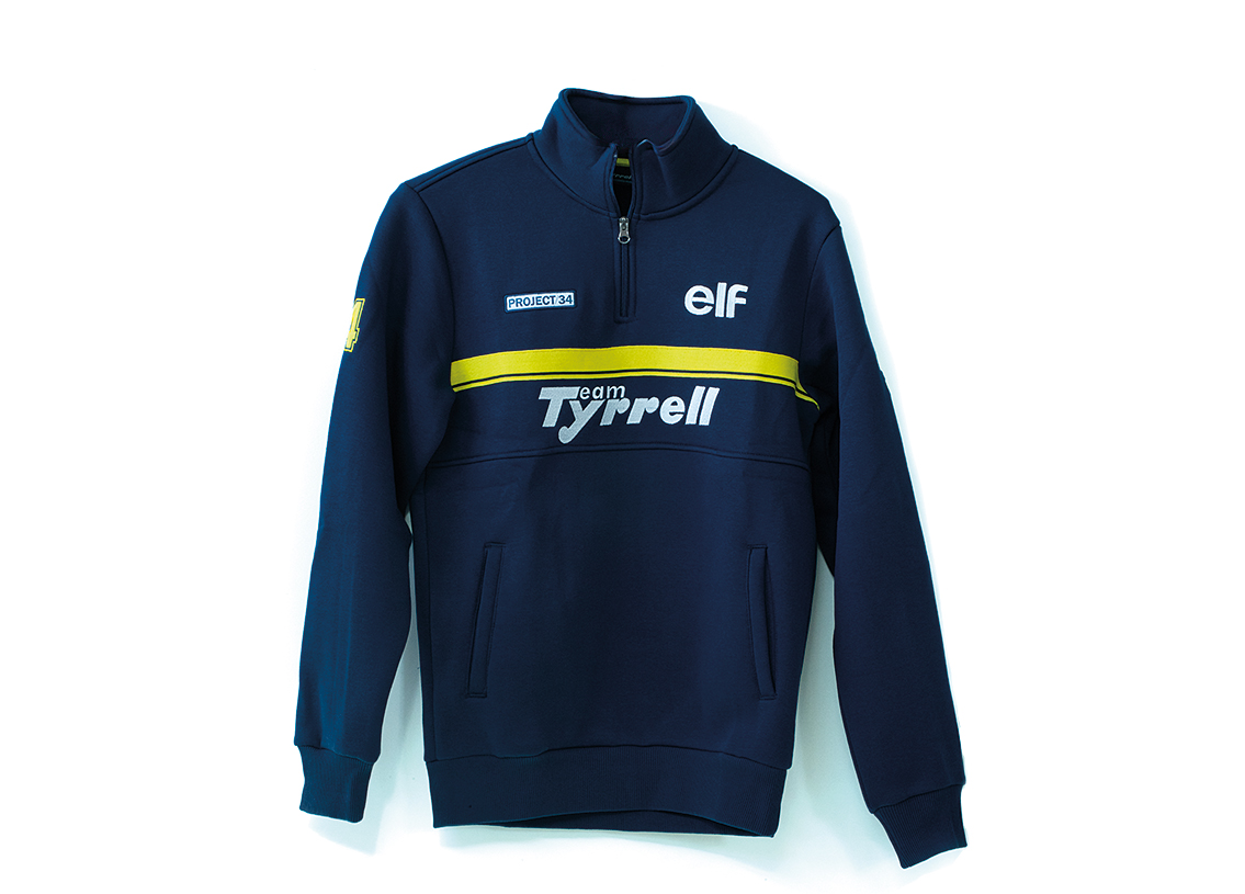 Sweat Zipper elf Team Tyrrell