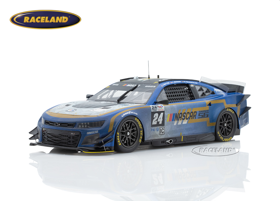 Chevrolet Camaro ZL1 NASCAR Hendrick Motorsports Garage 56 39° Le Mans 2023