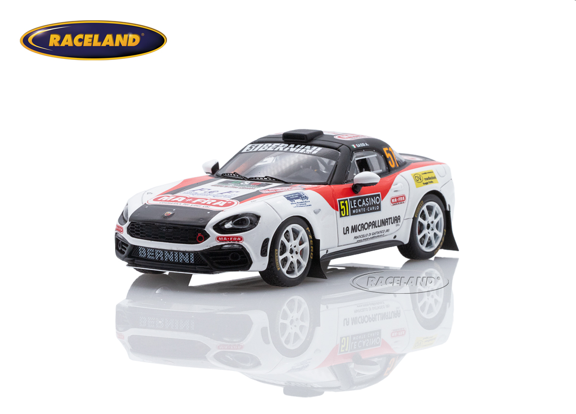 Abarth 124 Rally RGT MA FRA Rallye Monte Carlo 2022