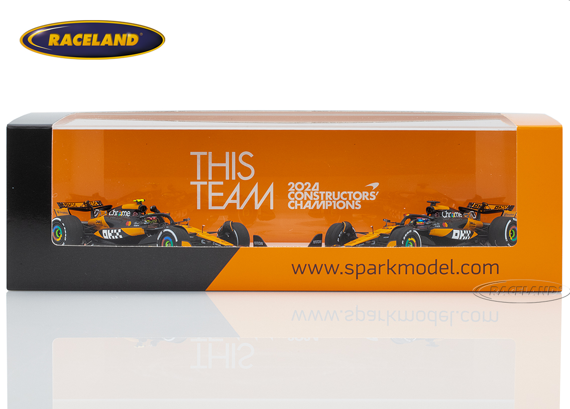 McLaren MCL38 Mercedes F1 Constructor Champion 2024