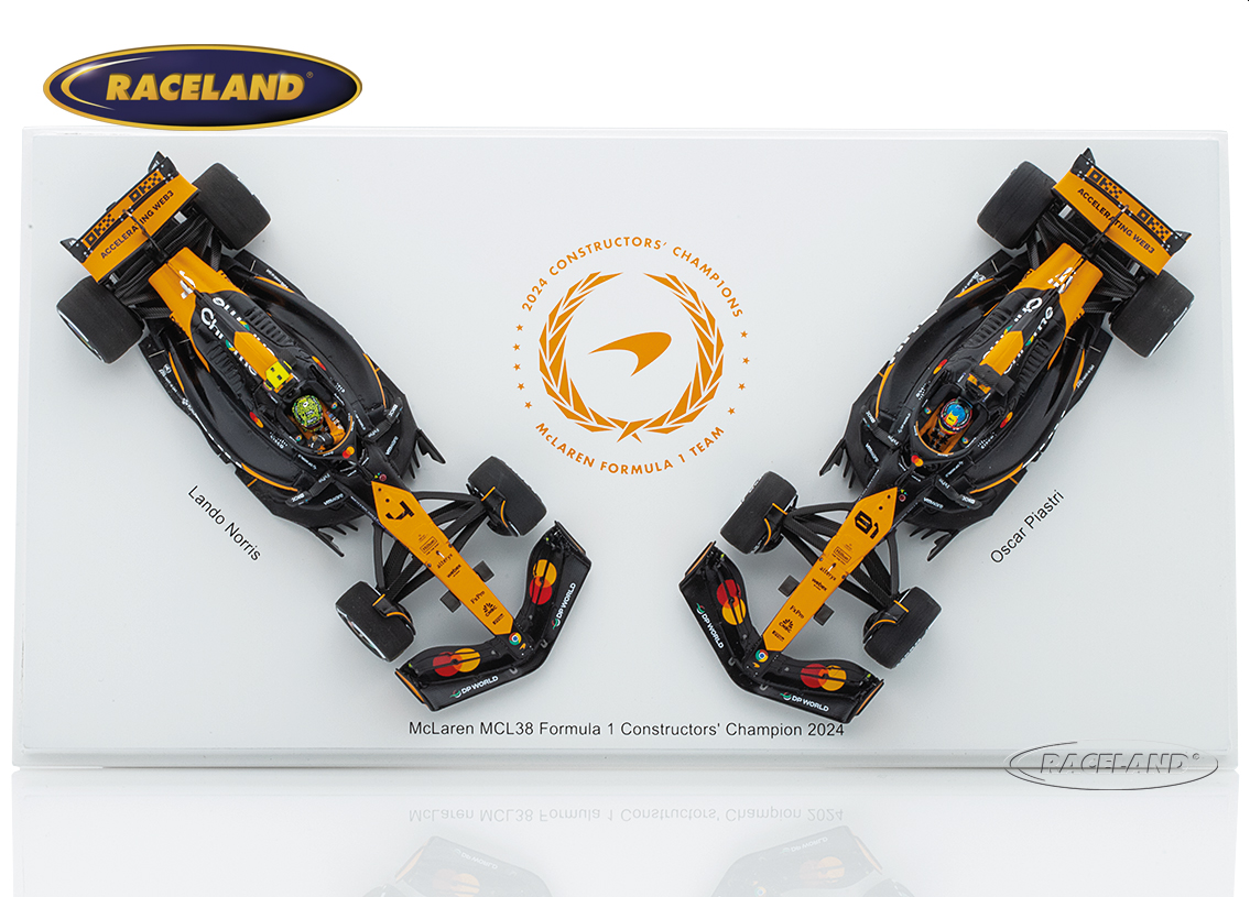 McLaren MCL38 Mercedes F1 Constructor Champion 2024