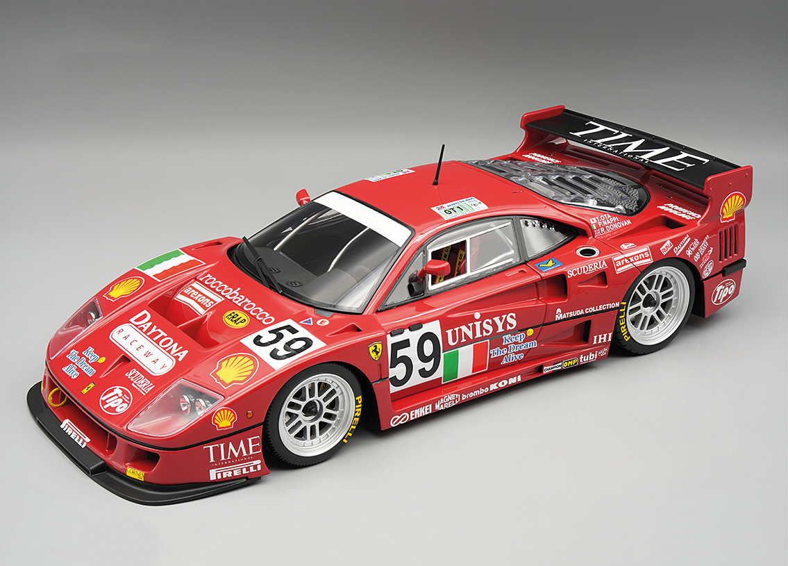 Ferrari F40 GTE Ennea SRL Igol Ferrari Club Italia Le Mans 1996