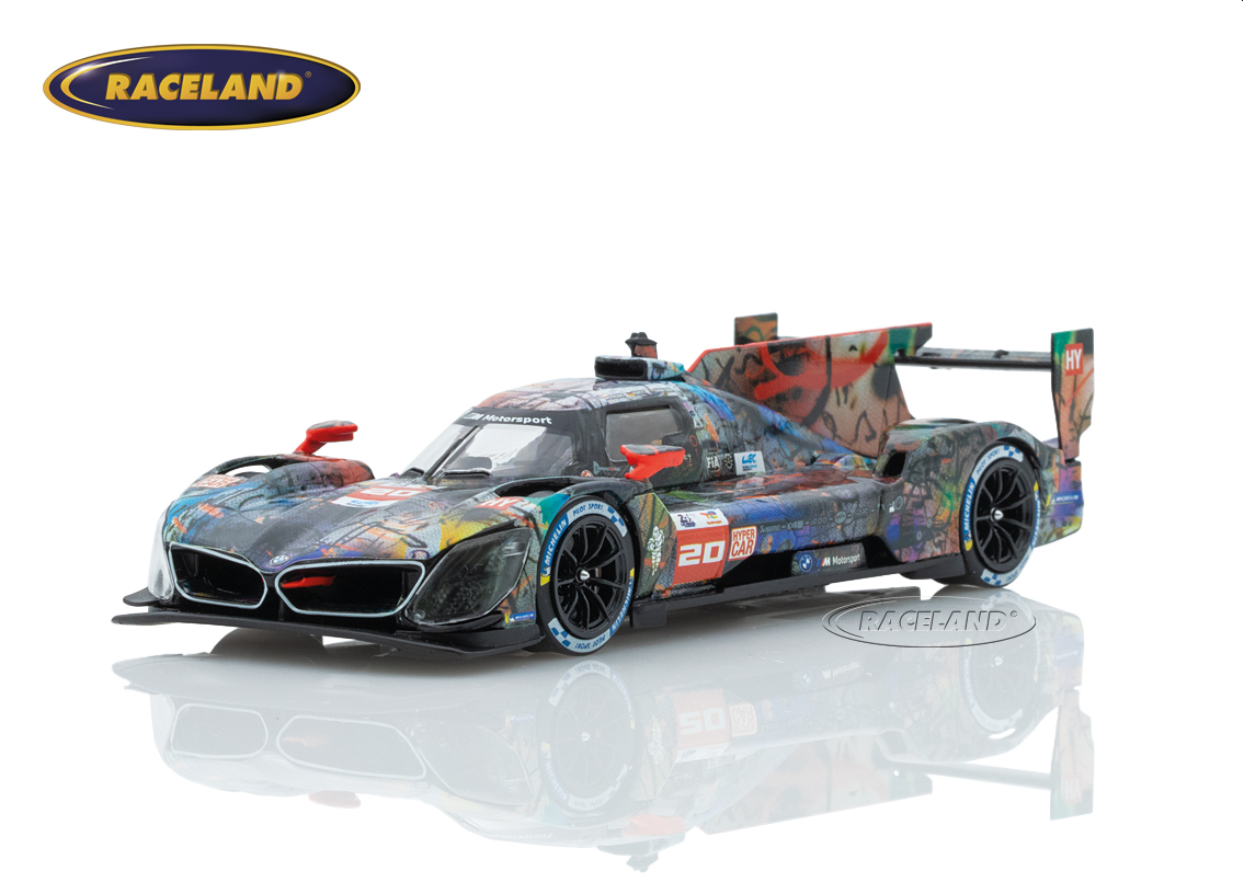 BMW M Hybrid V8 LMDh Team WRT Art Car Julie Mehretu Le Mans 2024