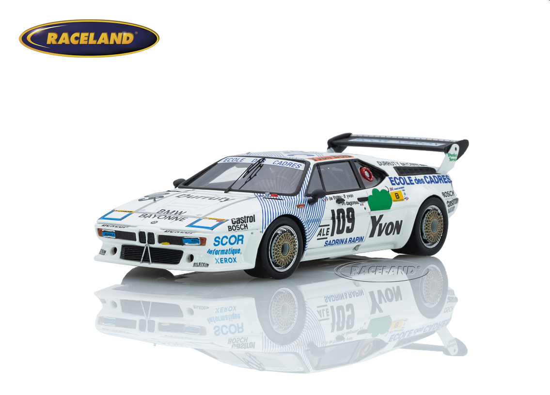 BMW M1 Helmut Gall BMW Bayonne 14° Le Mans 1984 Sieger Gr.B