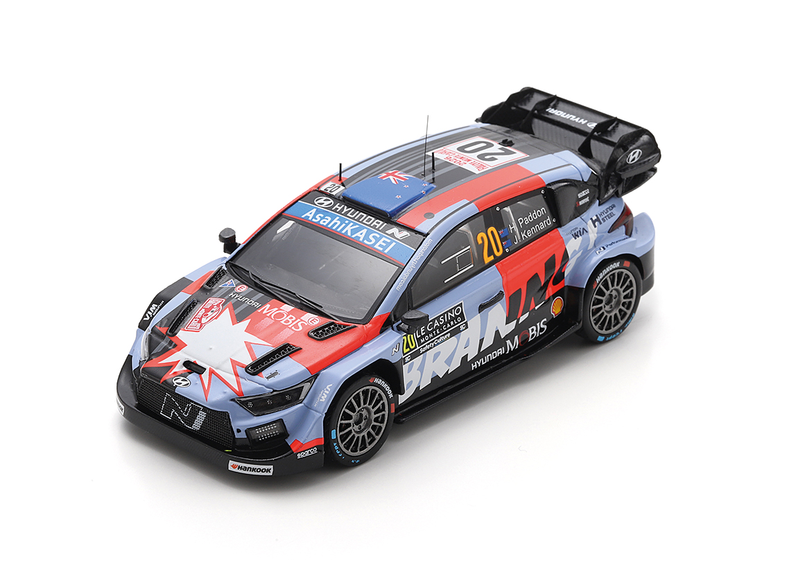 Hyundai i20N Rally1 SHELL MOBIS WRT 11° Rallye Monte Carlo 2026