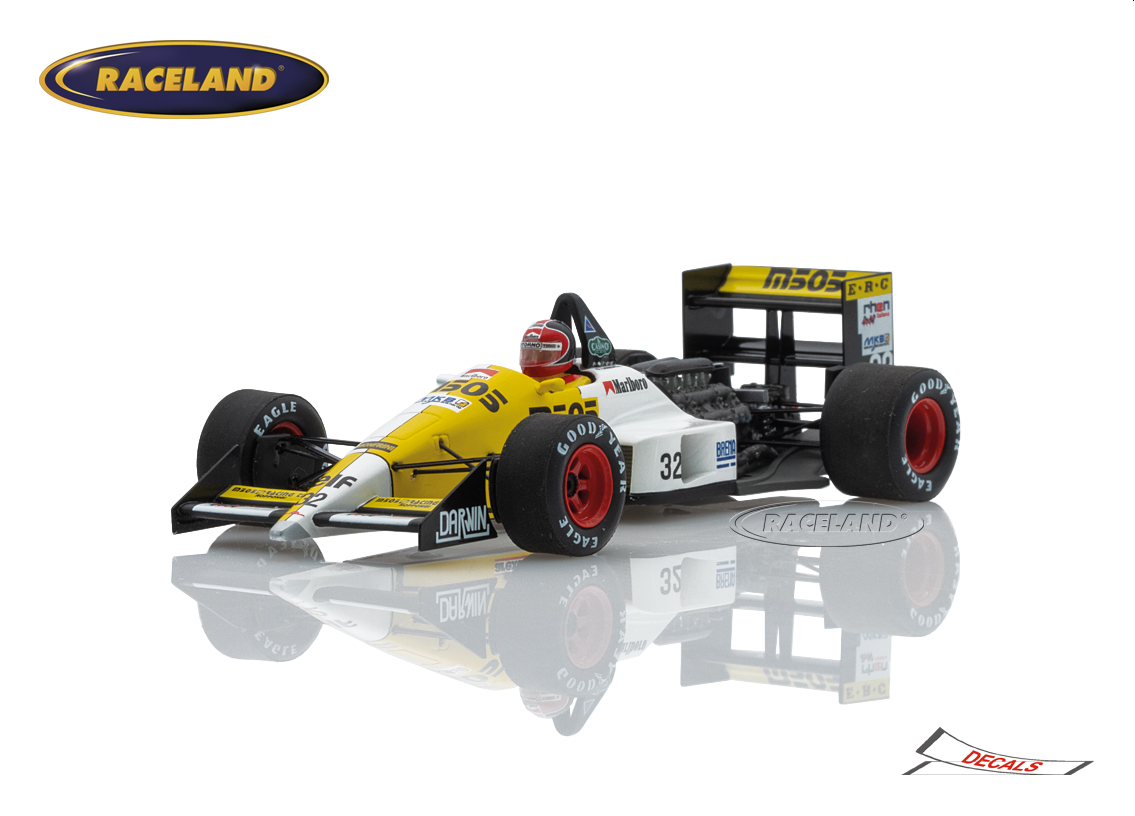 Eurobrun ER188 Cosworth V8 F1 Australian GP 1988