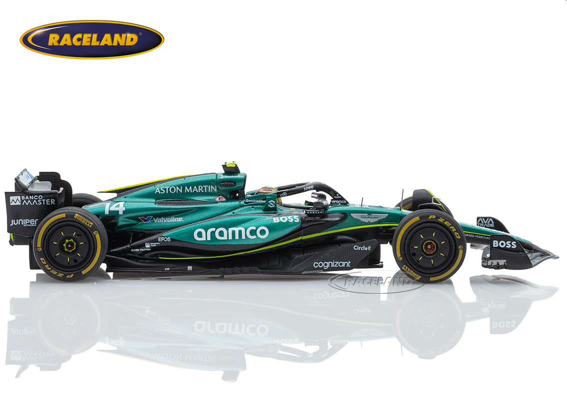 Aston Martin AMR24 Mercedes F1 Aramco Cognizant Mexican GP 2024 400th F1 race