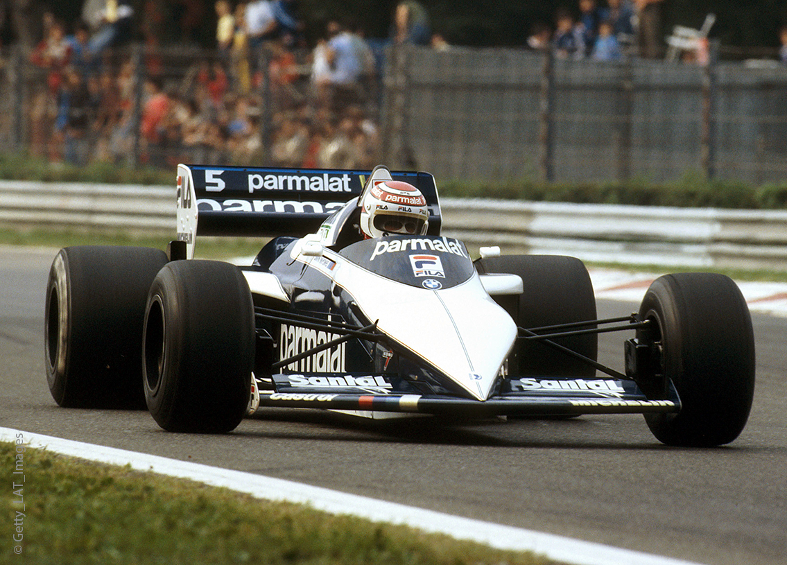 Brabham BT52B BMW F1 Fila Sport Sieger GP Italien Monza 1983