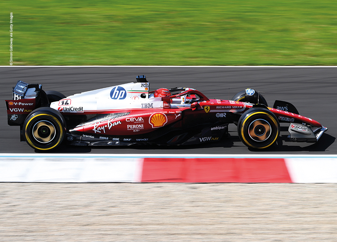 Ferrari SF-25 F1 Scuderia Ferrari 4° Italian GP Monza 2025