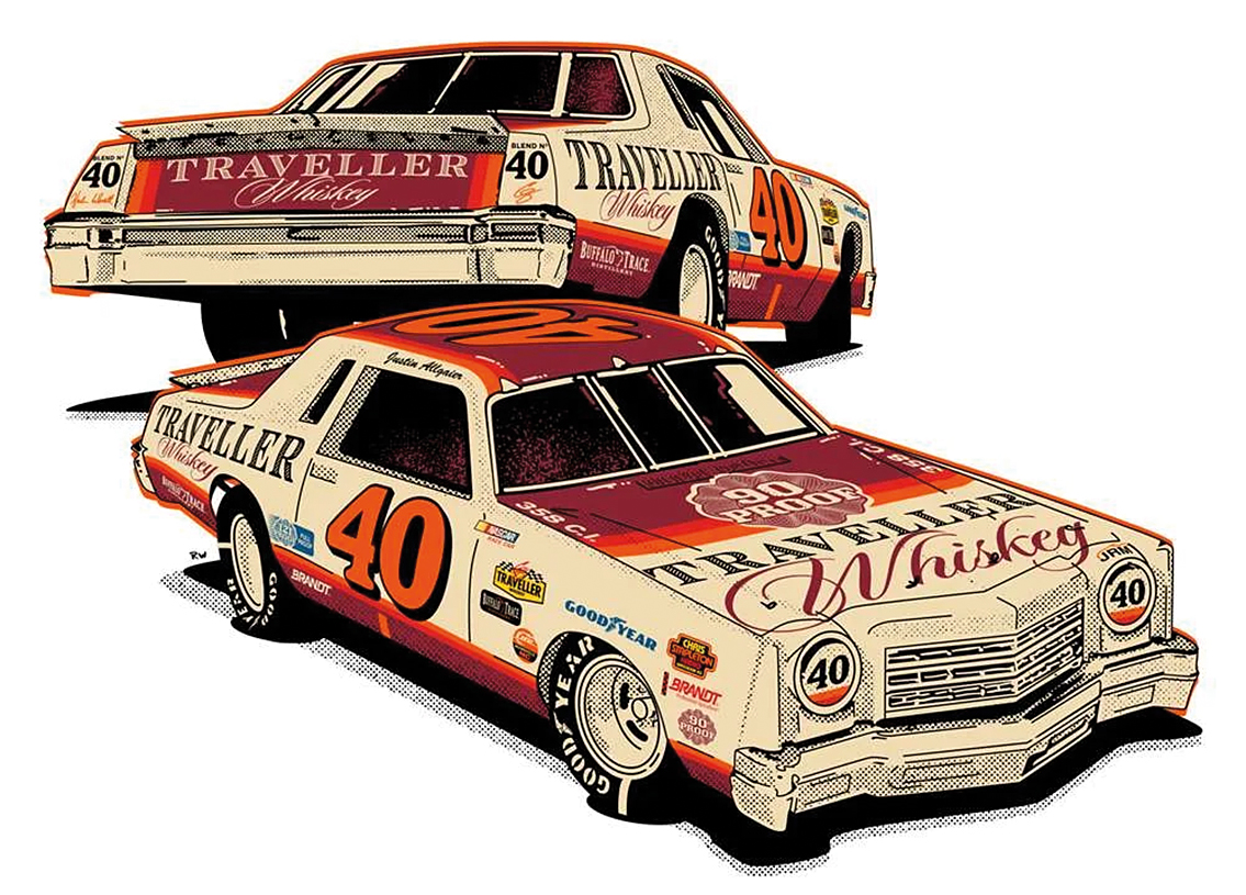 Chevrolet Monte Carlo Traveller Whiskey NASCAR 1978