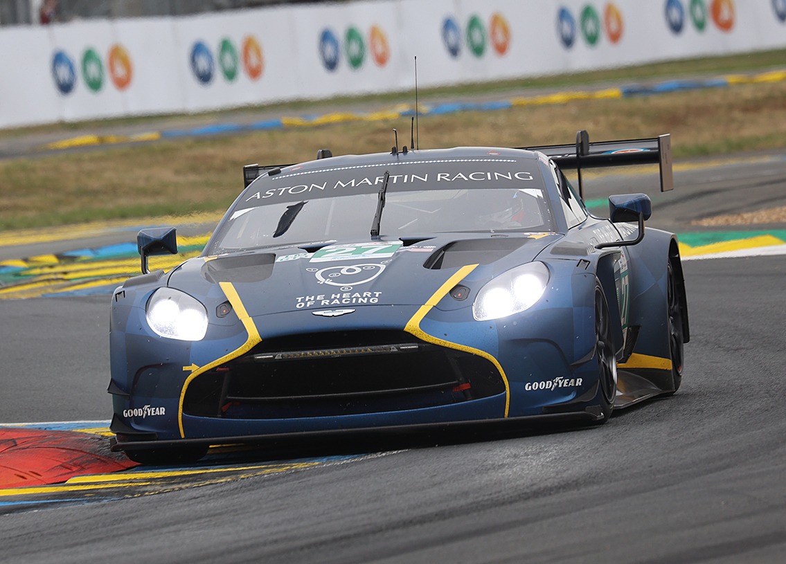 Aston Martin Vantage GT3 AMR Heart of Racing 36° Le Mans 2025
