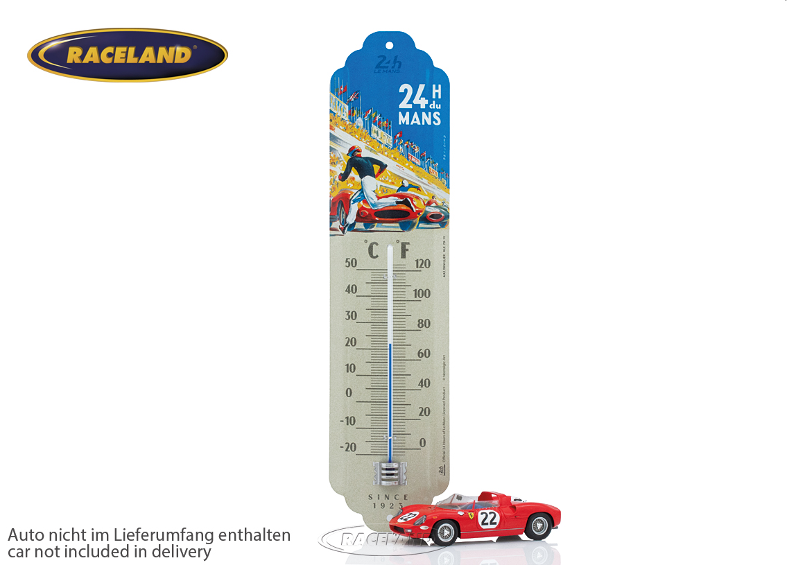 Thermometer Le Mans 24H 7 x 28cm