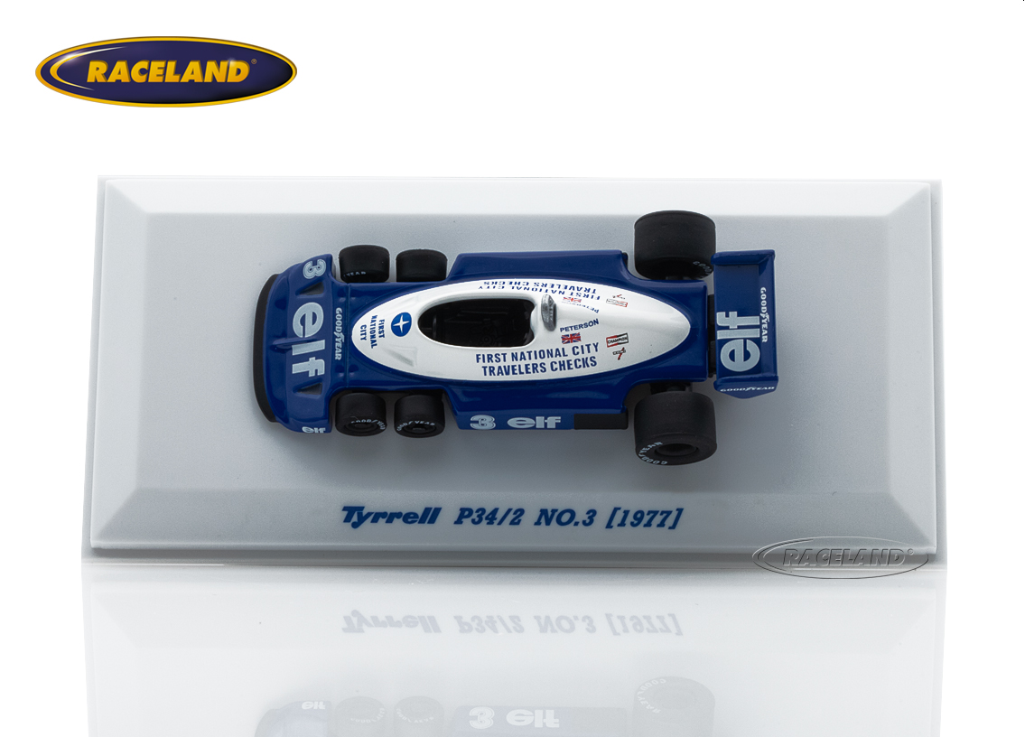 Tyrrell P34/2 Cosworth V8 F1 Sechsrad elf 1977