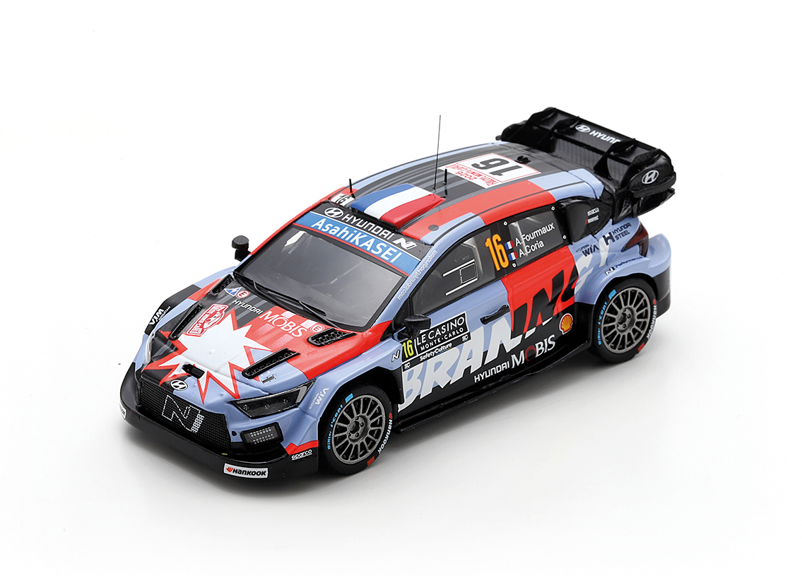 Hyundai i20N Rally1 SHELL MOBIS WRT 4° Rallye Monte Carlo 2026
