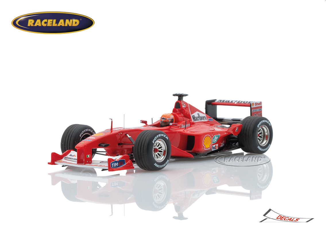 Ferrari F1-2000 V10 F1 Scuderia Ferrari Sieger GP Italien Weltmeister 2000