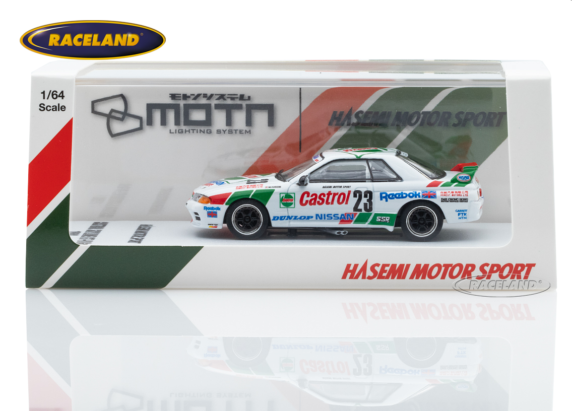 Nissan Sklyine GT-R Gr.A Castrol 1990 - Mit LED Scheinwerfern und Rückleuchten