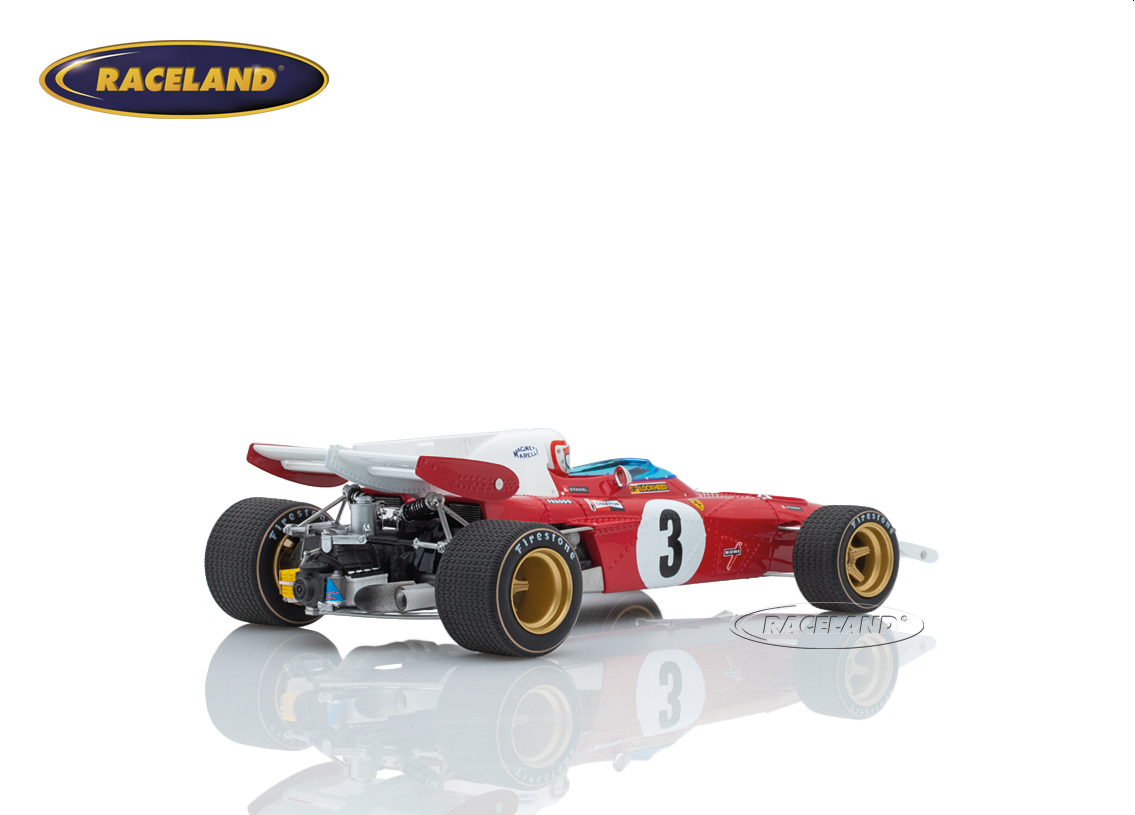 Ferrari 312 B2 F1 Scuderia Ferrari 3° Dutch GP Zandvoort 1971